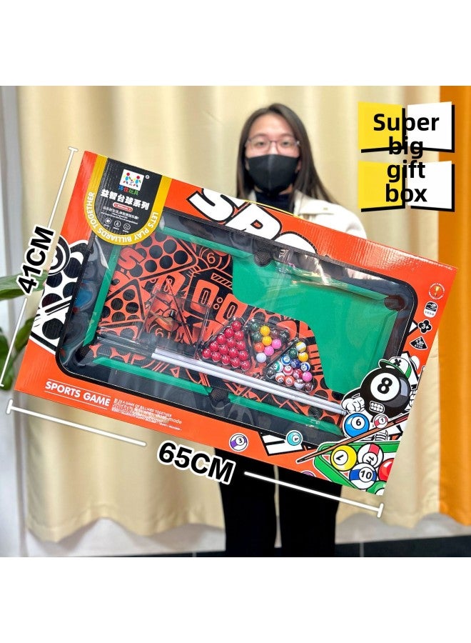 Boys' Educational Toys Large Table Game Gift Box Billiards Desktop Parent-Child Interactive Children's Toys Institutional Renewal Gift