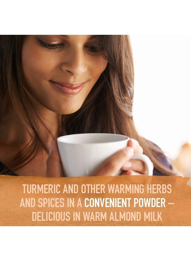 Garden of Life mykind Organics Golden Milk Recovery & Nourishment Powder - 44mg Turmeric Curcumin (95% Curcuminoids), Ashwagandha - Organic Non-GMO Vegan & Gluten Free Herbal Supplements, 30 Servings  - Image 2