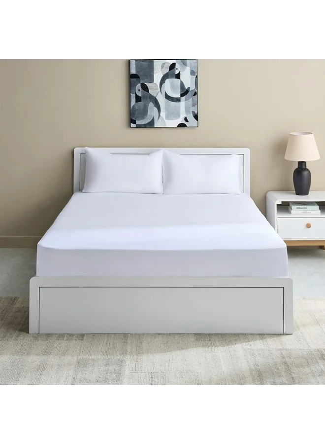 Home Box Axis 3-Piece Double Flat Sheet Set 220 x 235 cm