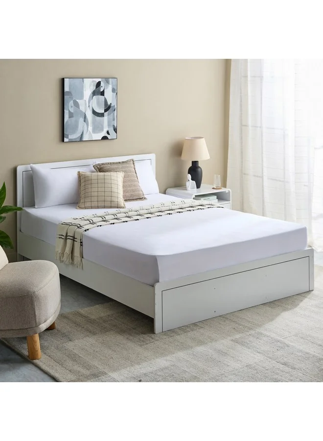 Home Box Axis 3-Piece Double Flat Sheet Set 220 x 235 cm