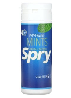 Xlear Dental Defense Spry Mints Peppermint 45 Pieces 