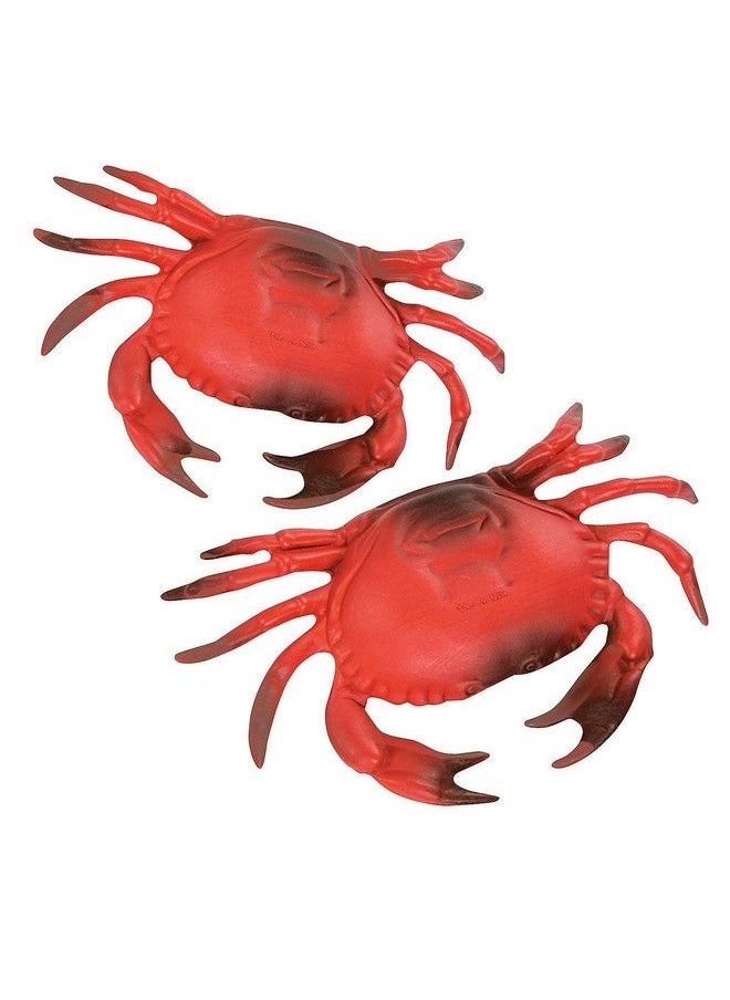 Fun Express Plastic Crab Nautical Tiki Bar Fishing Decoration  - Image 1