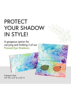 Honeybee Gardens Refillable Eye Shadow Compact Duo Customizable Empty Cosmetic Case 26Mm Pan Compatible  - Image 2