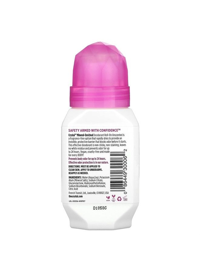 CRYSTAL Deodorant Crystal, Roll-On Deodorant, 2.25 Ounce - Image 2