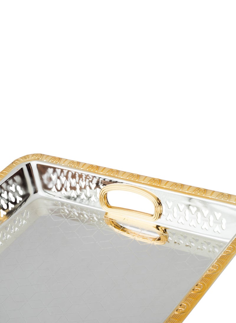 Bin Shihon ✨ Luxury Serving Tray – 40×29 cm with an Elegant Golden Touch! ✨ - Image 3