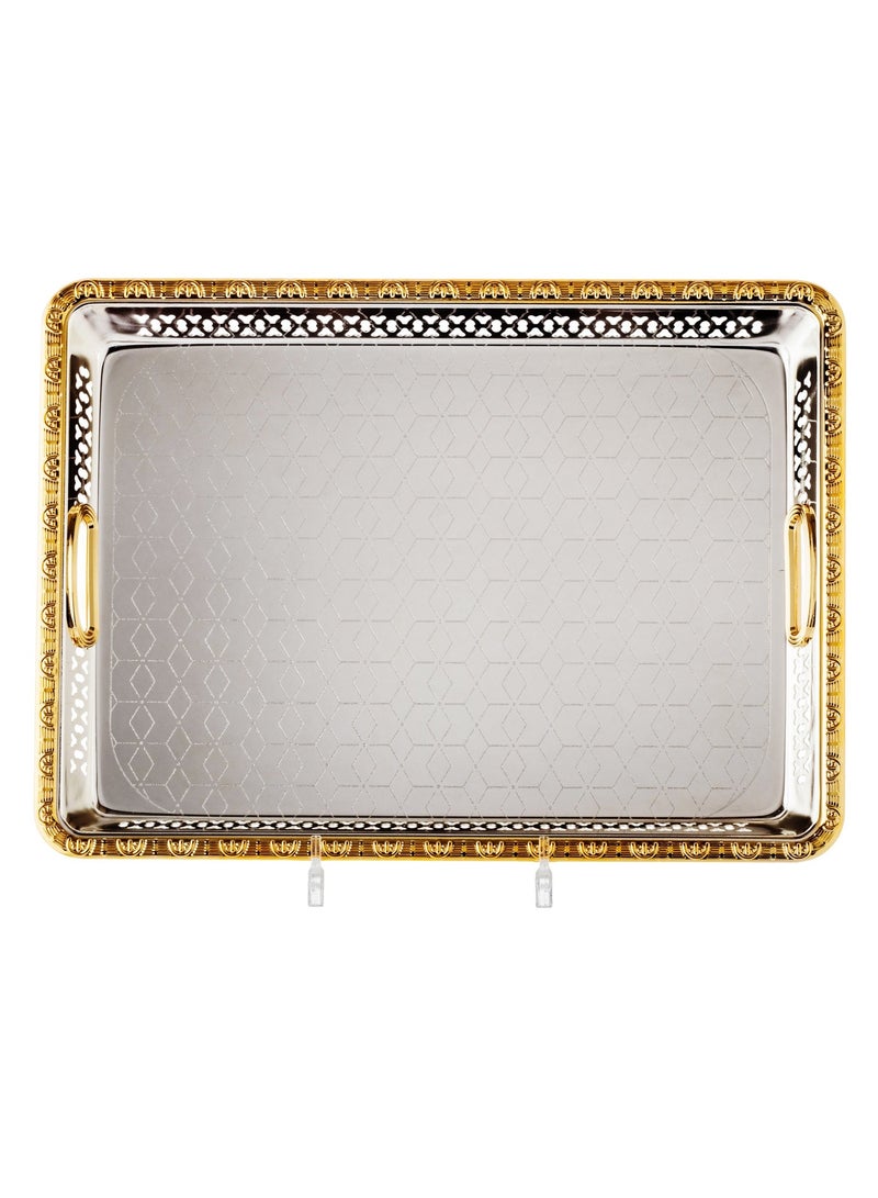 Bin Shihon ✨ Luxury Serving Tray – 40×29 cm with an Elegant Golden Touch! ✨ - Image 4