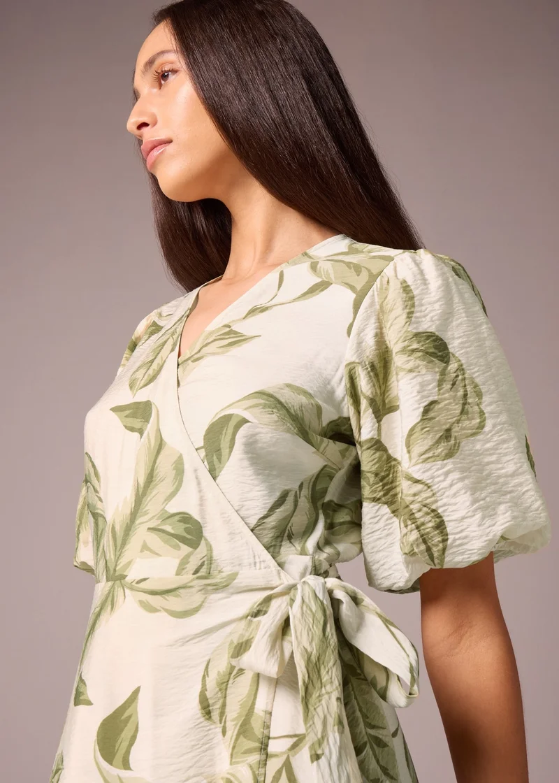 Matalan Tropical Leaf Dress