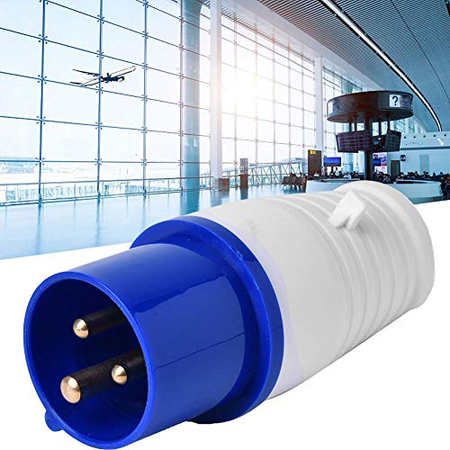 Thincol Industrial Socket Connector, 3 Pin Power Industrial Circular Connector, BEM-013 10Pcs IP44 Waterproof Plug 16A 220-250V, Flame Retardant - Image 3