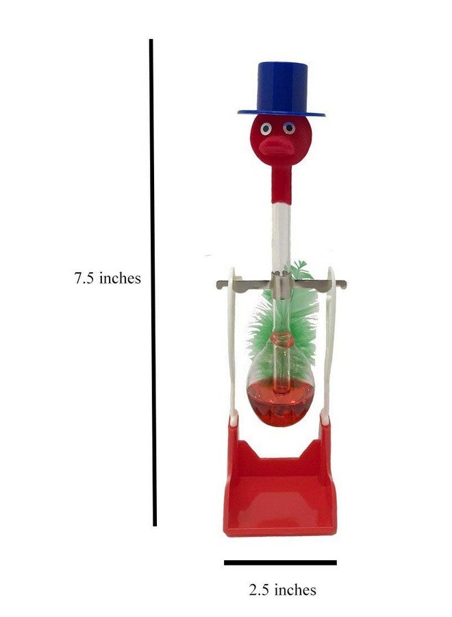 آر في ميديا طائر الشرب الشهير RVM Red Retro Scientific Non Stop Dippy Magic (عبوة من 4 قطع) - Image 3