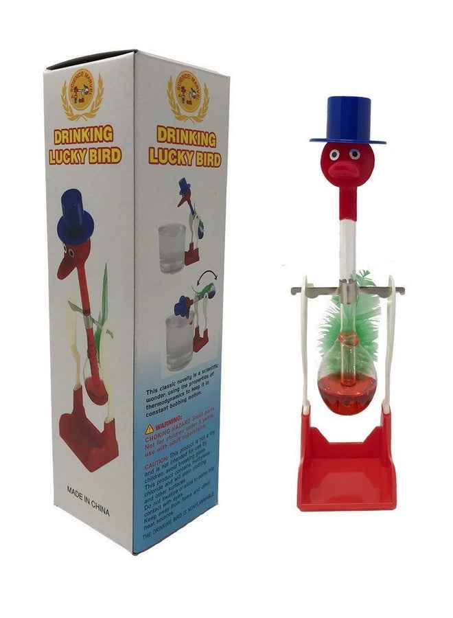 آر في ميديا طائر الشرب الشهير RVM Red Retro Scientific Non Stop Dippy Magic (عبوة من 4 قطع) - Image 1