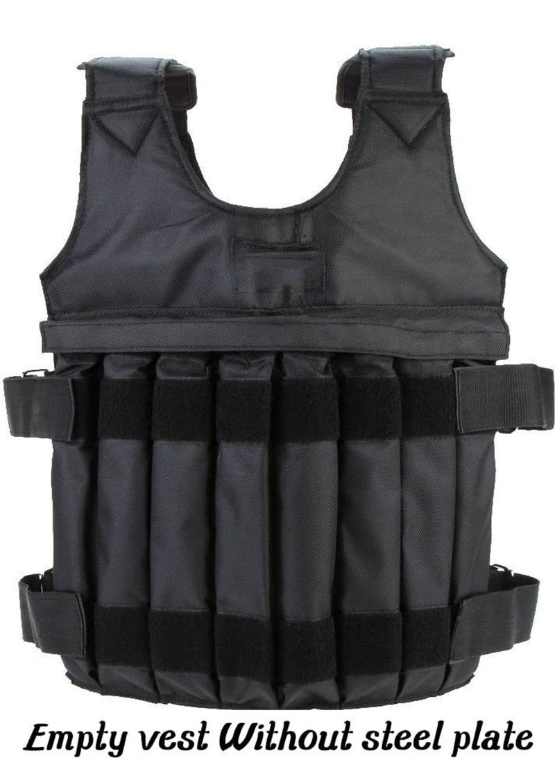 Rock Pow Weight Vest for Women Men,Adjustable Weight 20kg Exercise Training Fitness Body Weight Vests for Running Training Workout Jogging Walking  - Image 1