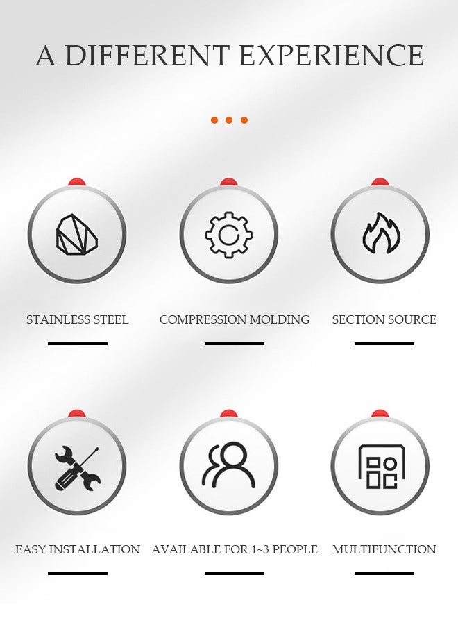 DUNISO Camping wood stove, foldable stainless steel wood burning stove, portable outdoor backpack barbecue stove, rust proof, used for outdoor survival, cooking, picnicking ,9.5 * 10.7 * 9cm, silver  - Image 3