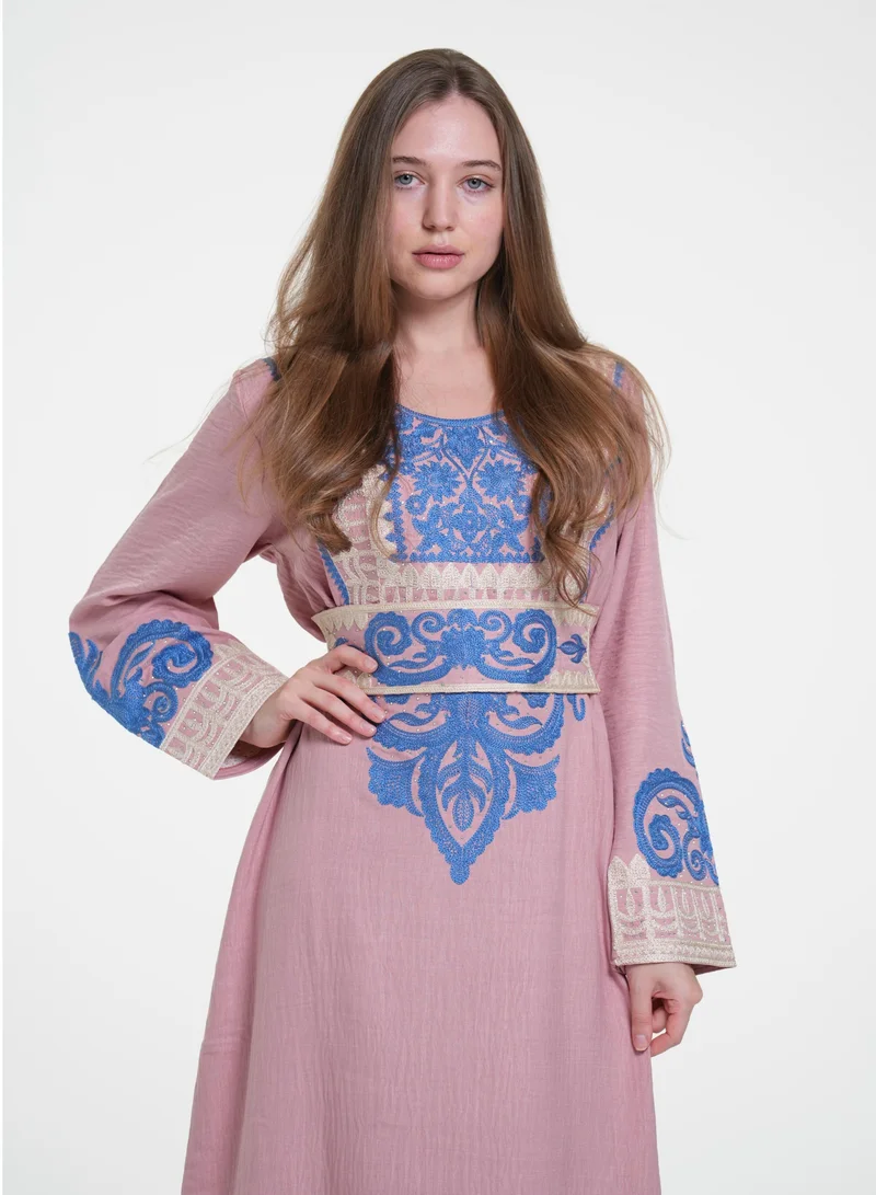 AL BENT AL SHARQIEH embroidered jalabiya dress