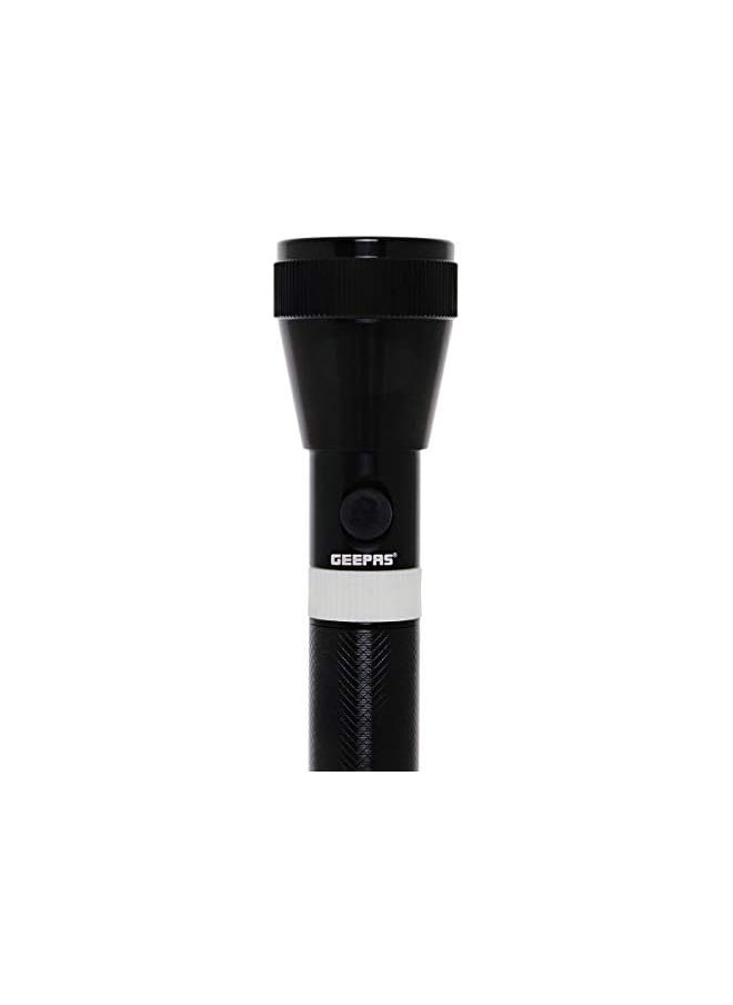 GEEPAS Geepas 3-in-1 Rechargeable LED Flashlight, CREE LED, GFL4622 | Aluminium Body with Rubber Glow | Ni-Cd Battery | Ideal for Campaigning, Trekking, Outdoor, Etc  - Image 5