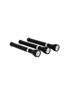 GEEPAS Geepas 3-in-1 Rechargeable LED Flashlight, CREE LED, GFL4622 | Aluminium Body with Rubber Glow | Ni-Cd Battery | Ideal for Campaigning, Trekking, Outdoor, Etc  - Image 3