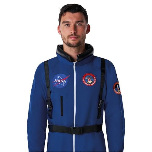 Morph Astronaut Costume Adult, Blue Space Suit Men, Mens Halloween Costume Astronaut Suits, Nasa Costumes Adult, X-Large - Image 5