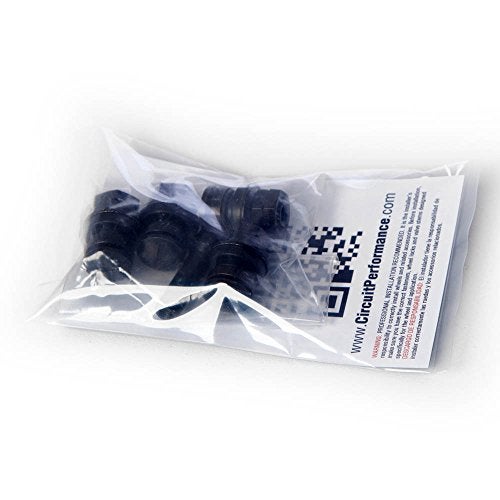 Circuit Performance Black Bolt-in Flush Mount Valve Stems (Set of 4) - Image 5