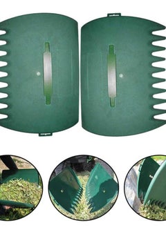 Excefore Leaves Grabber, Pack of 2 Handheld Large Leaf Grabber Serrated Cleaning Tools for Garden Lawn Yard Leaf Removal  - Image 4