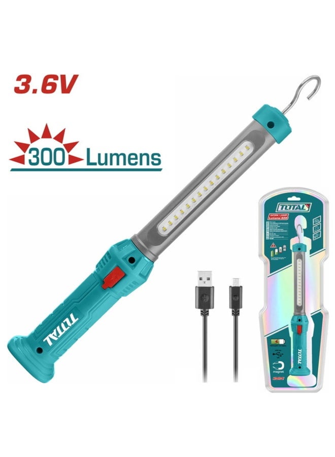 TOTAL 300 Lumens Emergency LED Flashlight (Blados) TWLI35261