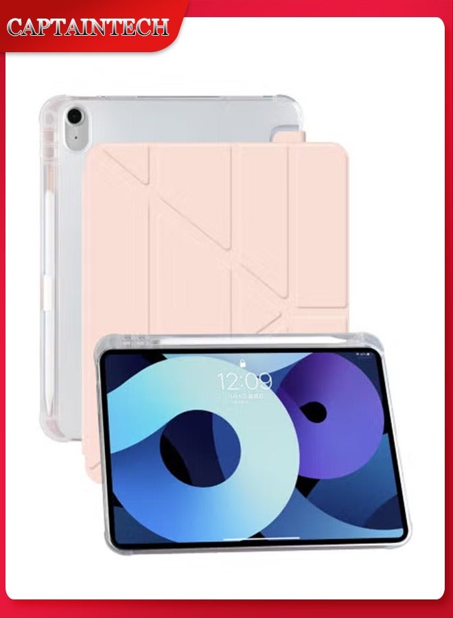 Captaintech iPad 10th Gen Case (2022, 10.9) – Slim Protective Cover with Hard Shell Back u0026 Built-in Stand - Image 1