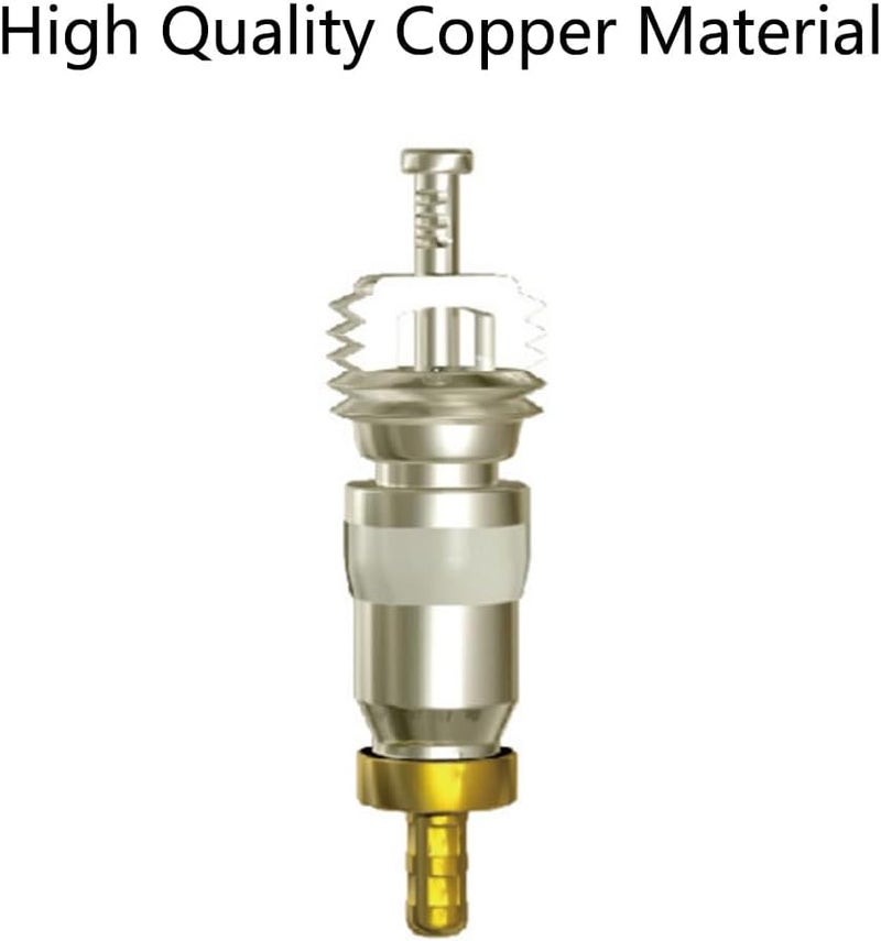 TopHomer Valve Core 100pcs Schrader Copper Valve Stem Core Repair Tool Household Air Conditioner Replacement Parts - Image 3