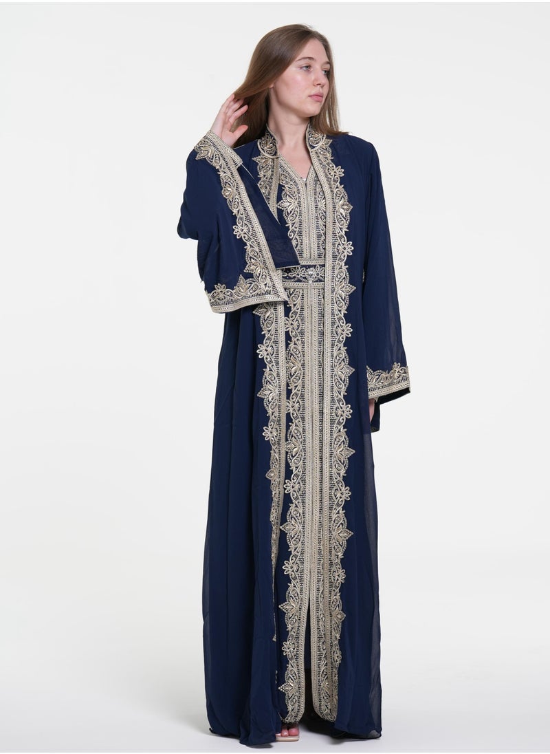 AL BENT AL SHARQIEH kaftan , arabian dress 
