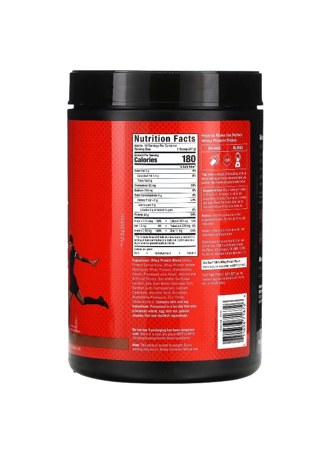SIX STAR SIXSTAR, 100% Whey Protein Plus, Triple Chocolate, 1.82 lbs (826 g)  - Image 2