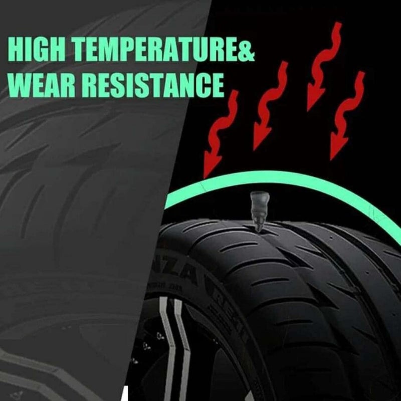 comfrt Vacuum Tire Mending Nail, Tire Repair Rubber Nails, Black Car Tire Repair Nail, Auto Motorcycle Vacuum Tire Repair Nails, Rubber Nail Self-Service Tire Repair Nail, Quick Tire Repair - L - Image 5