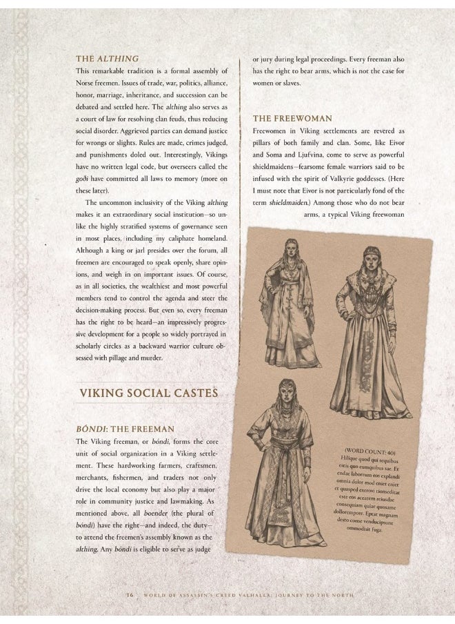 null - The World of Assassin's Creed Valhalla: Journey to the North--Logs and Files of a Hidden One - Image 1