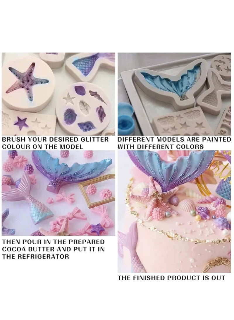 15g Baking decoration powder & Dust Food-Grade Luster Dust Powder for Cake Fondant - Chocolate Decoration - Image 4