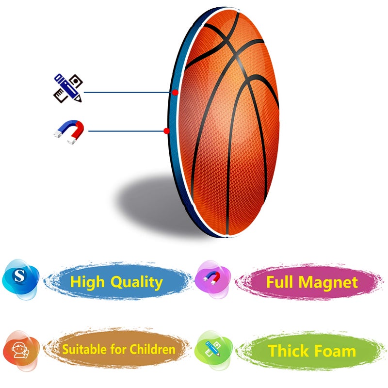 SpriteGru 32 Shape and Color Magnets with Real World Objects for Comparison & Associative Memory, Perfect for Preschool Learning - Image 5