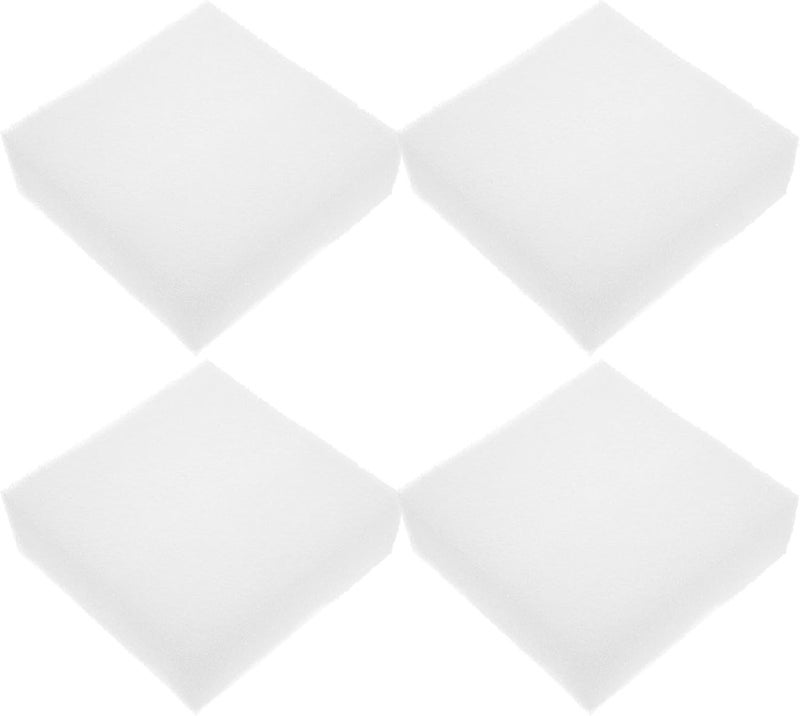 ألواح رغوة اللؤلؤ 4 قطع 15×15×5 سم بيضاء، حشوات رغوة التغليف متعددة الاستخدامات للشحن وحماية الحرف اليدوية - Image 1