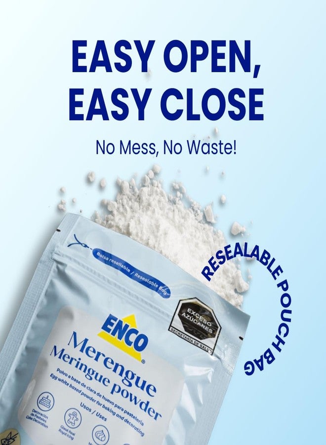 ENCO Meringue Powder 4.4 lb: Perfect for Royal Icing, Meringue Cookies, American Buttercream & more - Vanilla Flavor - Image 3