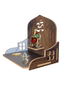 LINGAZ LINGAZ Mandir for Pooja Home Decoration Wall Hanging Beautiful Wooden Plywood Temple  - Image 3