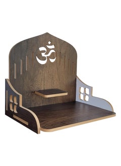 LINGAZ LINGAZ Mandir for Pooja Home Decoration Wall Hanging Beautiful Wooden Plywood Temple  - Image 4