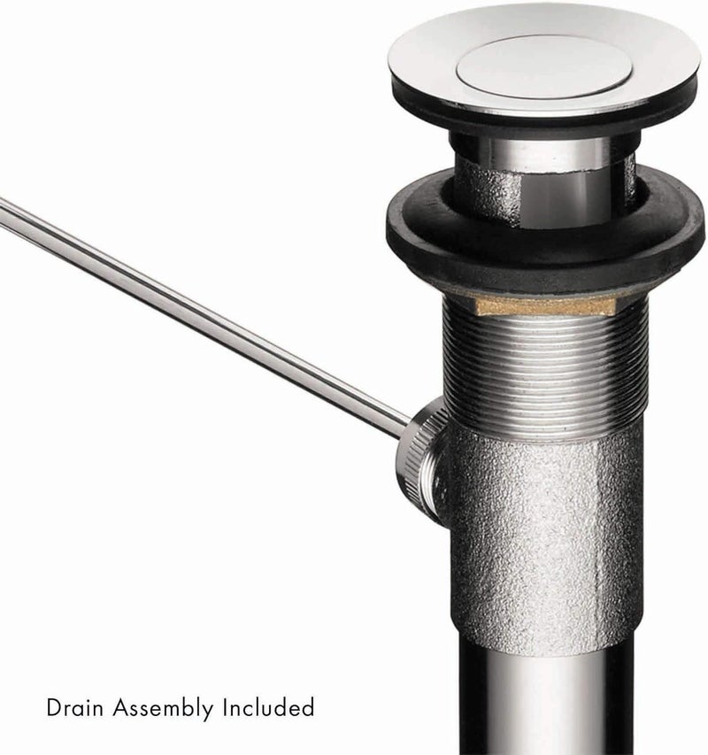 AXOR Starck Classic Modern Premium Hand Polished 1Handle 1 8inch Tall Bathroom Sink Faucet in Chrome 10010001 - Image 2