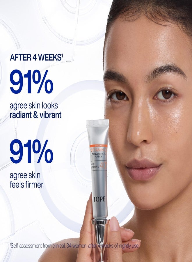 IOPE Expert Vitamin C 40% Concentrate Cream – High Potency Waterless Face Cream - Visibly Improvefs Dark Spots, Evens Tone, and Smooths Fine Lines - 0.67 fl. oz. - Image 5