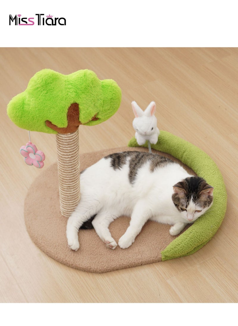 MissTiara - Small tree cat nest sisal cat scratching post cat bed teasing cat pet bed - Image 1