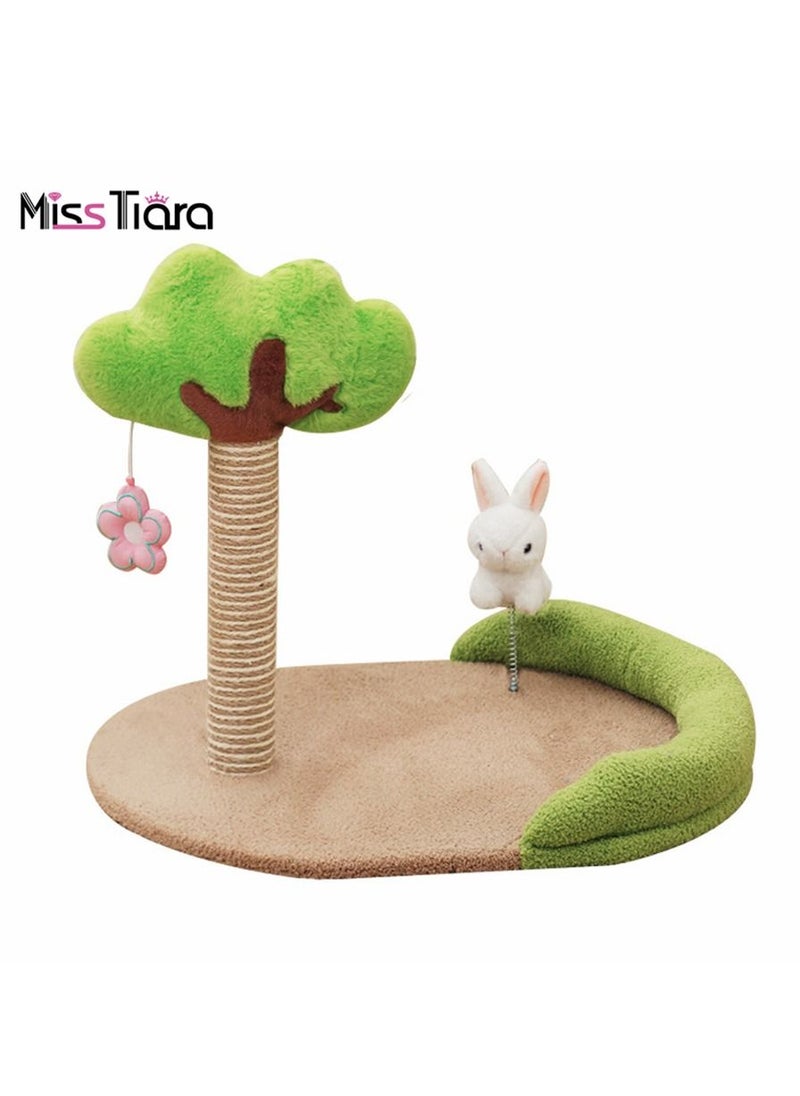 MissTiara - Small tree cat nest sisal cat scratching post cat bed teasing cat pet bed - Image 1