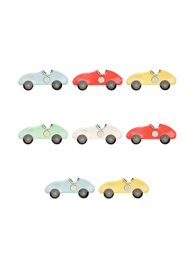 Meri Meri Race Car Plates - Image 1