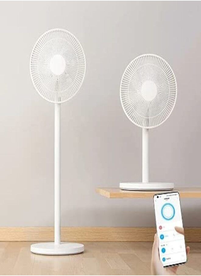 MIJIA - Xiaomi Mijia MI Smart Standing Fan 1X Pedestal Fan Desktop Floor Dual Purpose 3 Gear Wind Speeds Height Adjustable APP Control Low Noise - Image 1