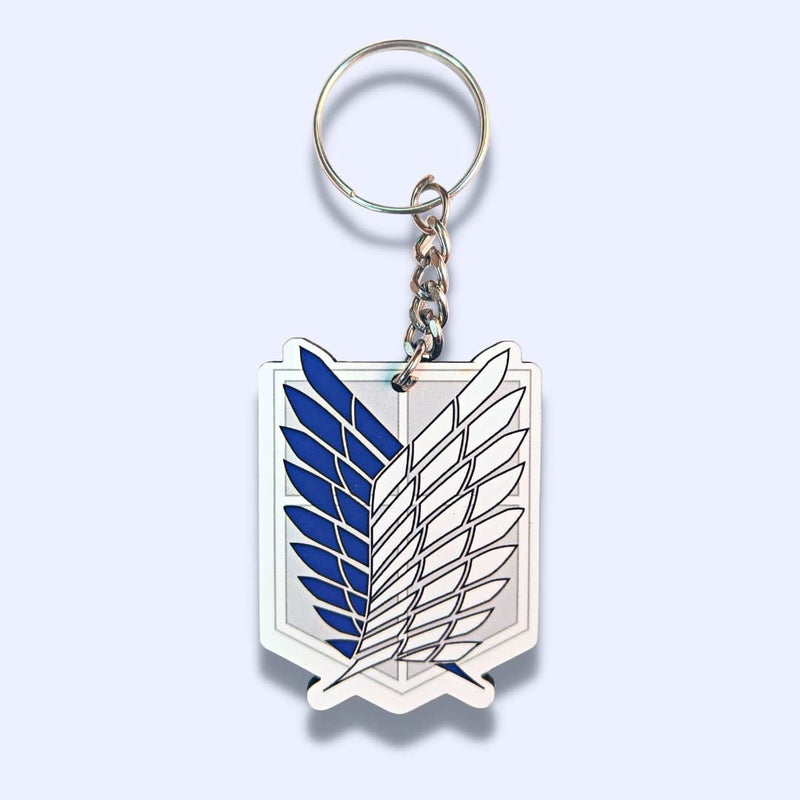 Careflection Attack on Titan AOT Anime Survey Corps Levi Eren Acrylic Keychain (Pack of 1) (Survey Corps) - Image 3
