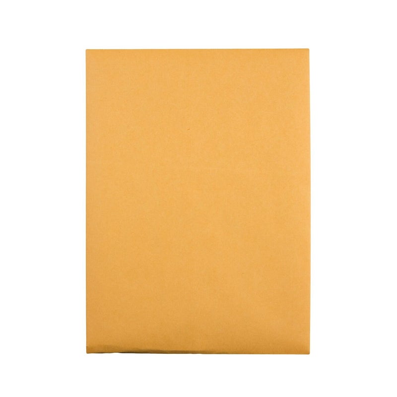 Quality Park Gummed Kraft Clasp Envelopes, 7.5 x 10.5, Box of 100 (37875), Light Brown - Image 3