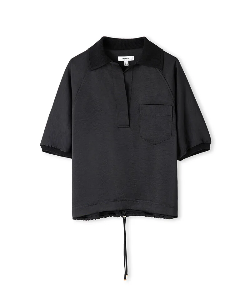 Ipekyol  Mixed Media Blouse for Women | Best Price UAE