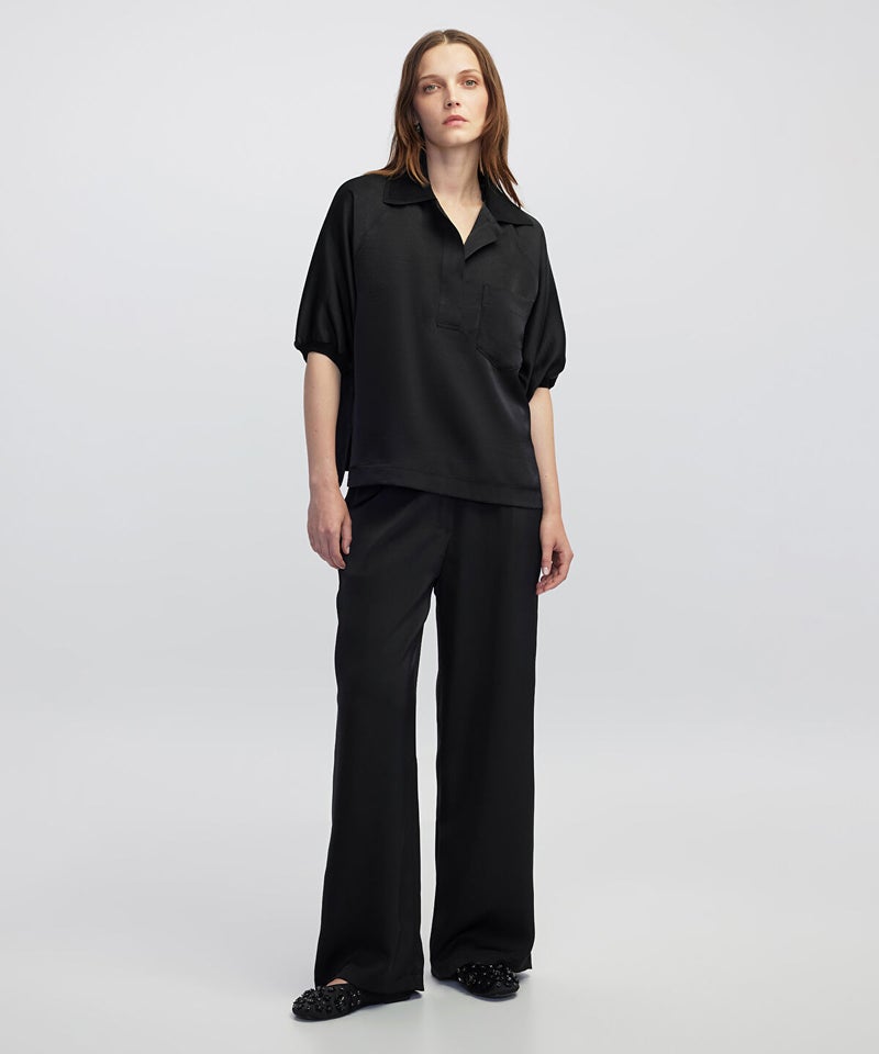 Ipekyol Mixed Media Blouse - Image 3