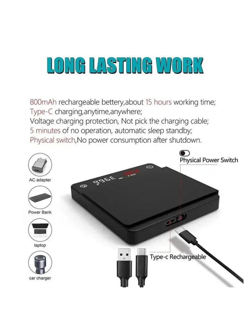 ارواق ميزان إلكتروني منزلي شخصي للقهوة الإيطالية، ميزان كرونوغراف للوزن، مقاوم للماء، ميزان مطبخ صغير - Image 5