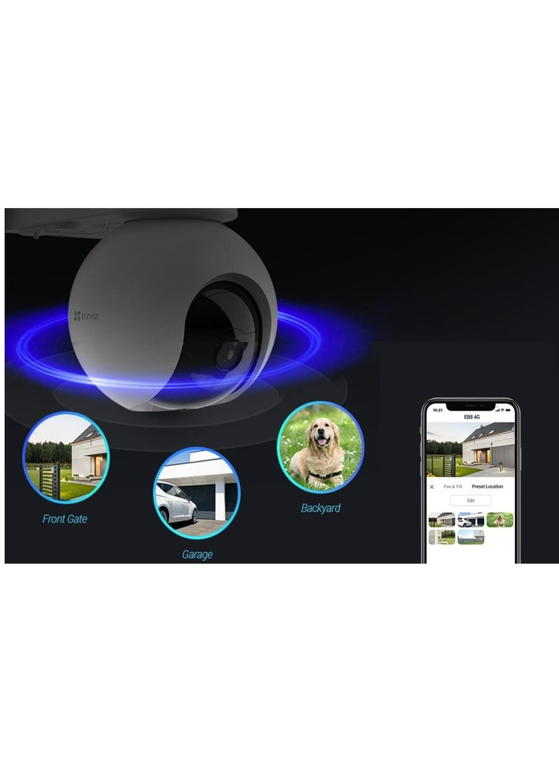 EZVIZ EB8 4G Camera & Solar Panel - Image 4