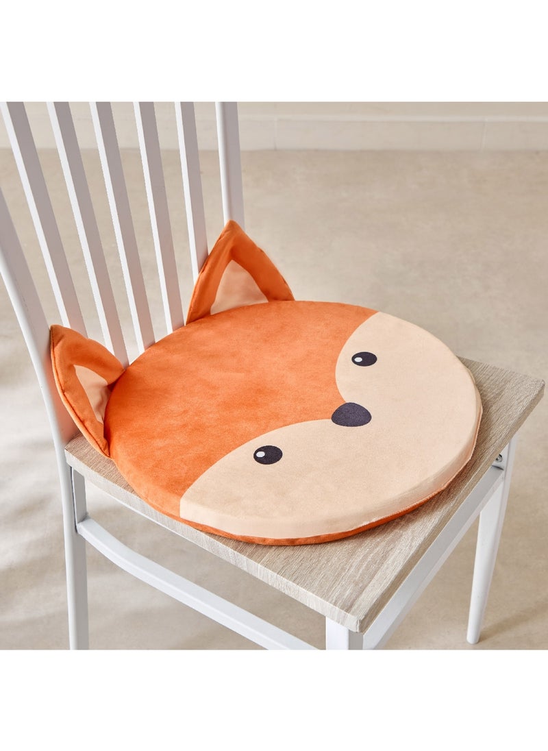 Home Box - Playland Fox Printed Chair Pad 4 x 40 x 40 cm - Image 1