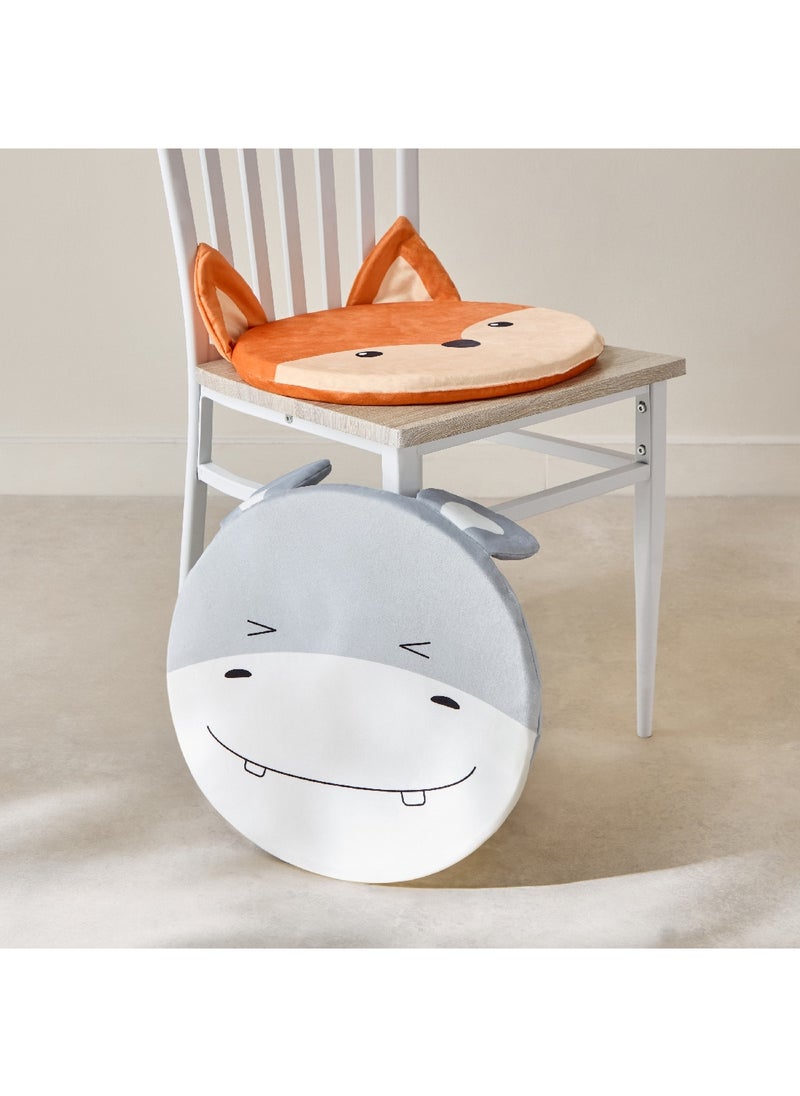 Home Box - Playland Fox Printed Chair Pad 4 x 40 x 40 cm - Image 1