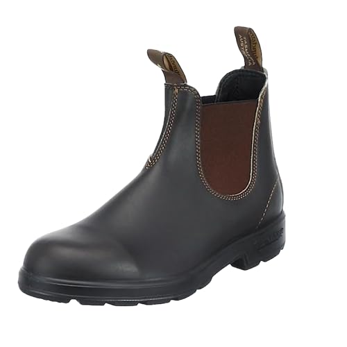 Blundstone Original 500 Series Unisex Premium Water Resistant Leather Chelsea Boots for Men and Women with Shock Absorption and Cushioned Midsole, Stout Brown, 9 US Men / 11 US Women / 8 AU - Image 1